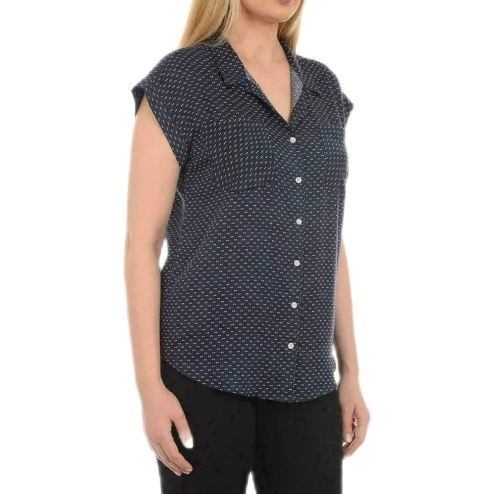 New Jachs Girlfriend Button Up Blouse Womens XL